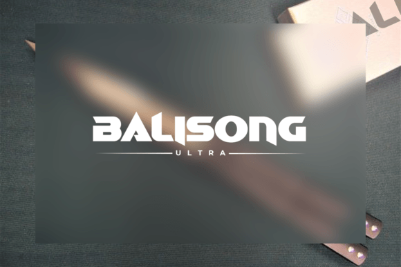 Balisong Ultra: A Bold Blackletter Font for Crafters
