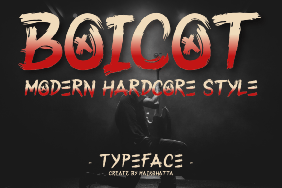 Boicot Font: A Modern Blackletter for Bold Branding