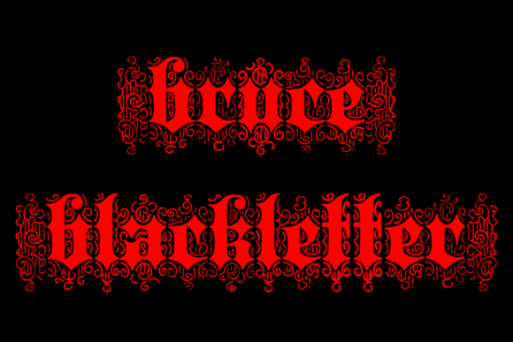 Bruce Blackletter: A Bold Typeface for Editorial Design and Digital Publishing