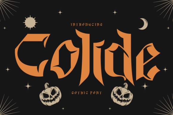 Colide: A Gothic Font for Bold Brand Identity