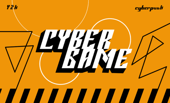 Cybergame Font: A Futuristic Typeface for Bold Branding