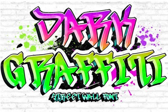 Dark Graffiti: A Unique Blackletter Font for Branding