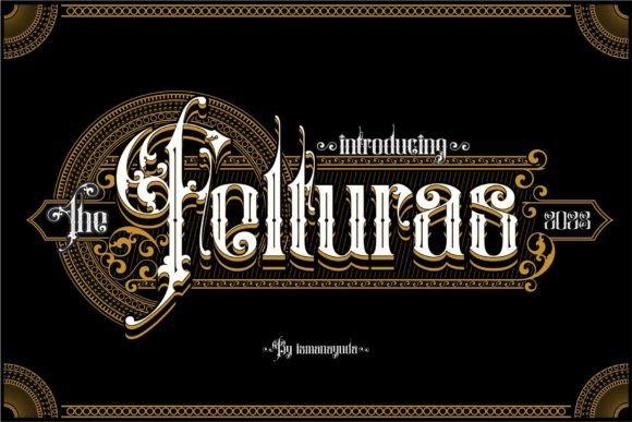 Felturas: A Premium Victorian Blackletter Font Review