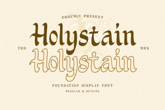 Holystain Font: Elegance Meets Versatility