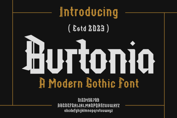 How Burtonia Became the Bold Typeface for a Standout Brand Identity