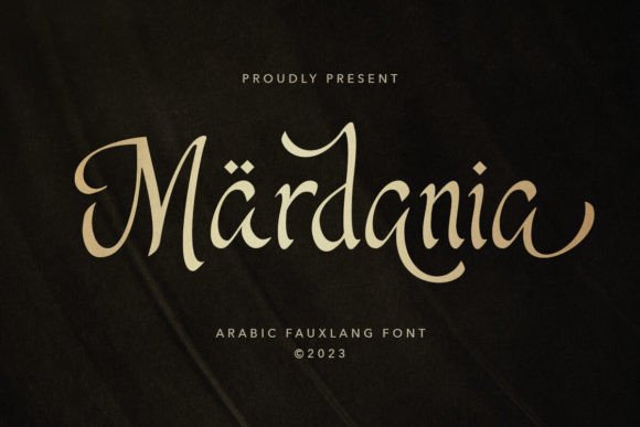 Mardania: A Blackletter Font for Stunning Campaigns