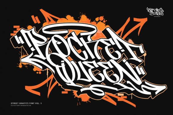 Rocket Queen: A Bold Blackletter Font for Urban Branding