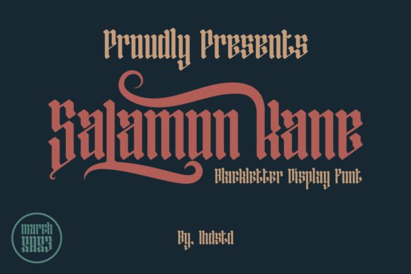 Salamon Kane: A Timeless Blackletter Font for Editors