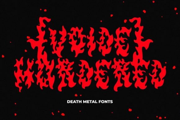 Tf Voide Murdered: A Bold Blackletter Font for Web Design