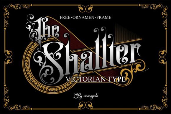 The Shallter: A Premium Victorian Blackletter Font